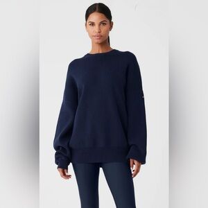 ALO Yoga Scholar Crew Neck Sweater